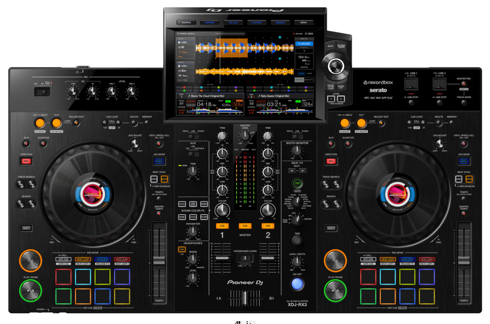 Contrôleur DJ Serato Rekordbox 2 voies scratch DDJ-REV5 Pioneer DJ