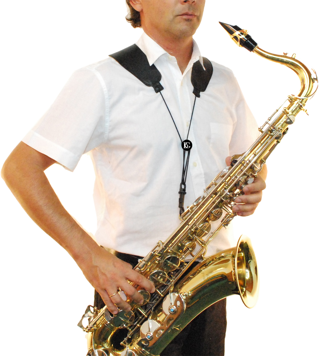 S10SH Cordon saxophone alto ou ténor : Cordon et Harnais BG 