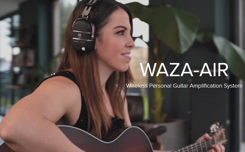 Boss Waza-Air, Ampli Casque Sans Fil avec Pédale d'Expression Bluetooth