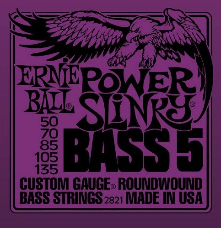 Bass (4) 2833 Hybrid Slinky Bass 45-105 - jeu de 4 cordes Cordes basse  électrique Ernie ball
