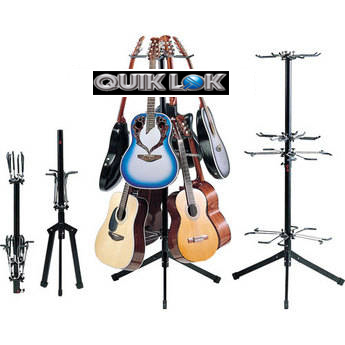QUICKLOCK GS 405B - stand 8 guitares