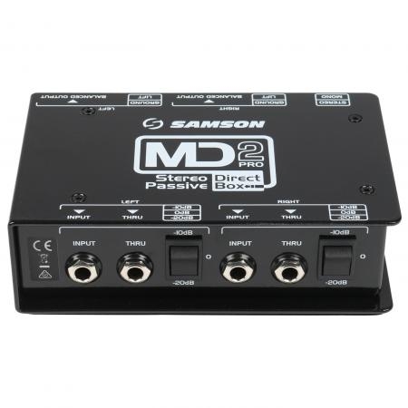 SAMSON MD2PRO boîte de direct passive stéréo