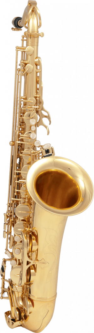 Instrument à vent de saxophone pour instrument d'apprentissage des jouets  de d'or 390mm