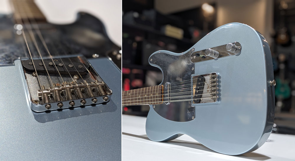 FENDER CHRISSIE HYNDE TELECASTER Rosewood Iced Blue Metallic