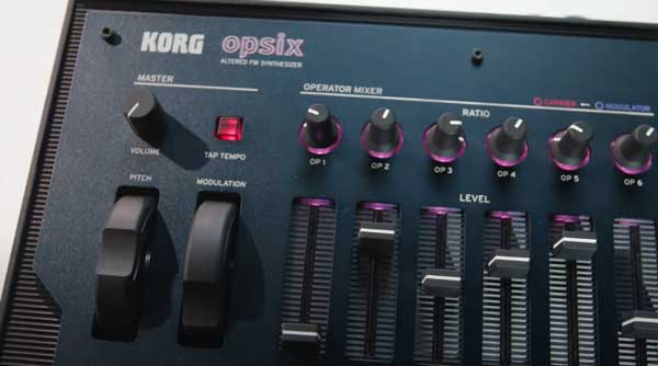 Test Korg Opsix synthétiseur FM avec clavier et séquenceur