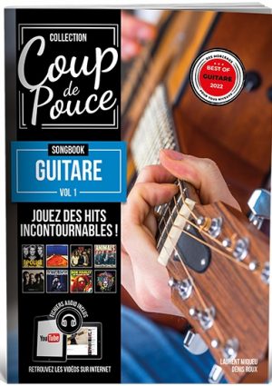 Denis Roux - Coup De Pouce Méthode Guitar Rock Débutant Vol. 1 (ancienne  édition) - Recueil + CD