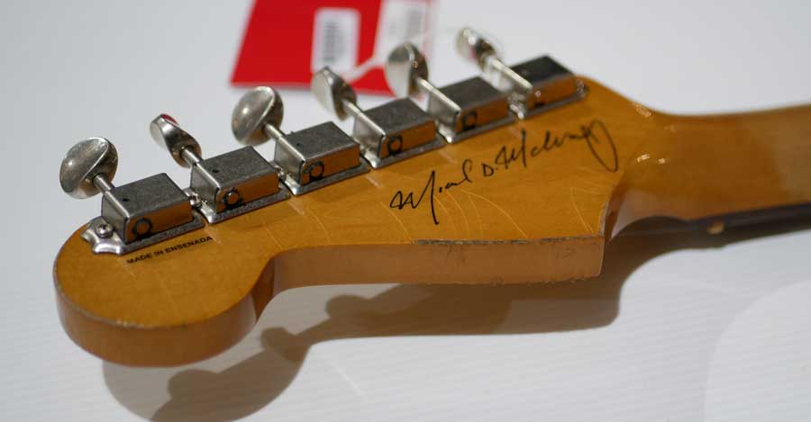 FENDER MIKE MCCREADY STRATOCASTER 3 Tons Sunburst