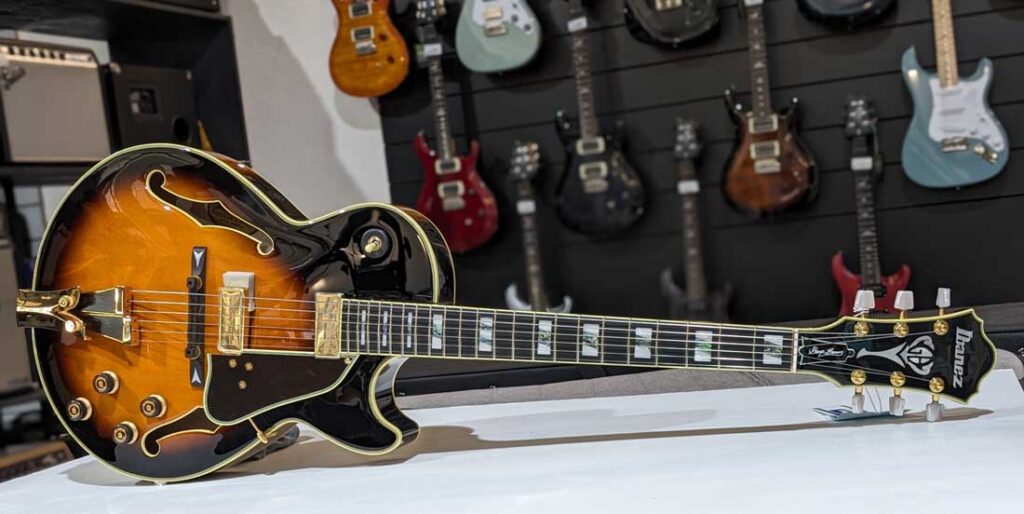 IBANEZ GB10 GEORGE BENSON Brown Sunburst