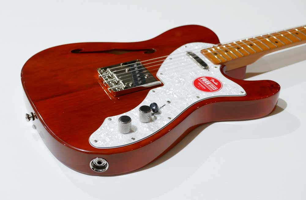 SQUIER CLASSIC VIBE 60's TELECASTER THINLINE Maple Natural SQUIER CLASSIC VIBE 60's TELECASTER THINLINE Maple Natural