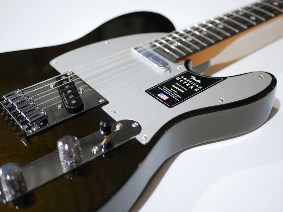 FENDER AMERICAN ULTRA II TELECASTER Ebony Texas Tea FENDER AMERICAN ULTRA II TELECASTER Ebony Texas Tea