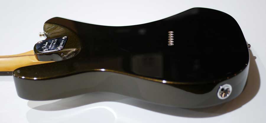 FENDER AMERICAN ULTRA II TELECASTER Ebony Texas Tea FENDER AMERICAN ULTRA II TELECASTER Ebony Texas Tea