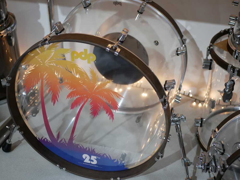 DW PDP PDLT221425TH 25th Custom Acrylic Walnut
