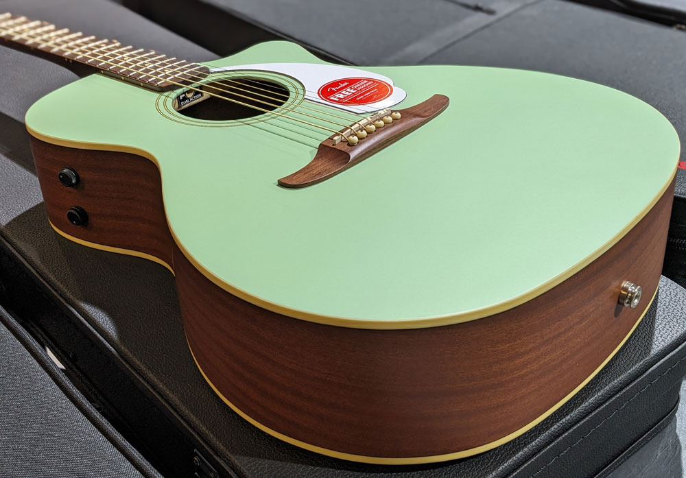 FENDER CALIFORNIA NEWPORTER PLAYER Surf Green