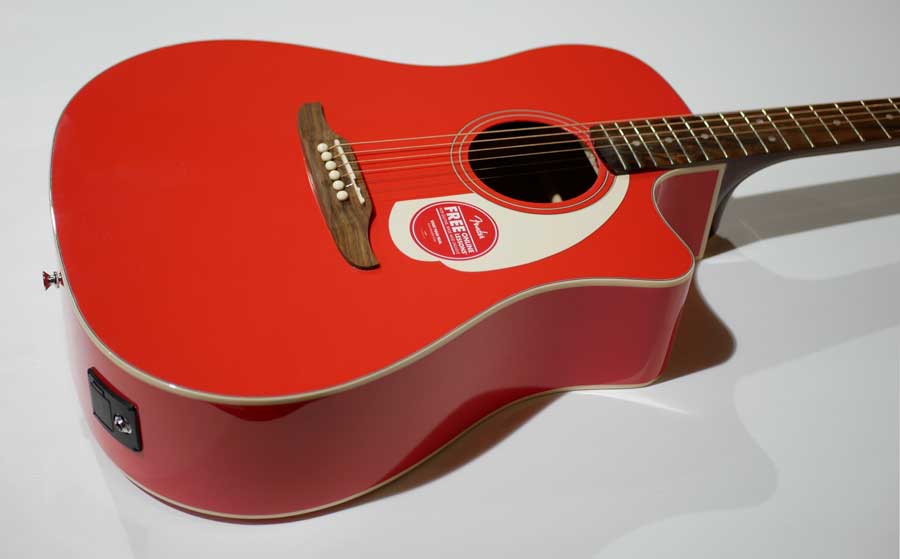 FENDER CALIFORNIA STANDARD REDONDO CE Fiesta Red FENDER CALIFORNIA STANDARD REDONDO CE Fiesta Red