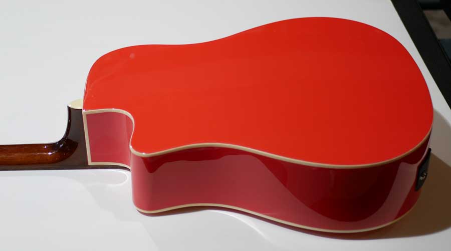 FENDER CALIFORNIA STANDARD REDONDO CE Fiesta Red FENDER CALIFORNIA STANDARD REDONDO CE Fiesta Red
