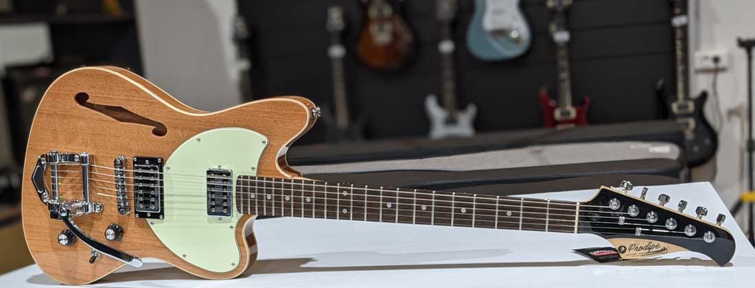 PRODIPE GUITARS JM THIN LINE Naturel
