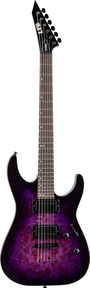 ESP LTD M-200DX NT Purple Burst