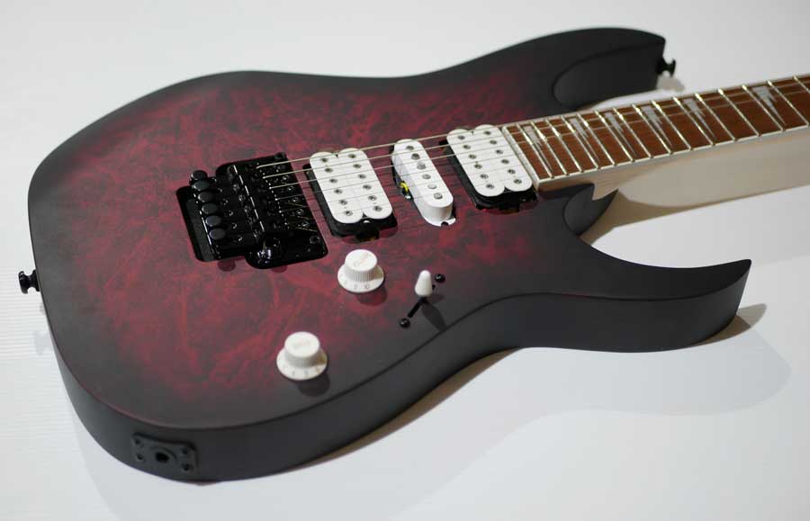 IBANEZ RG470DXW Wine Red Frozen Matte
