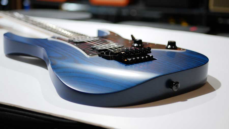 IBANEZ RG653DX Transparent Deep Blue Flat IBANEZ RG653DX Transparent Deep Blue Flat
