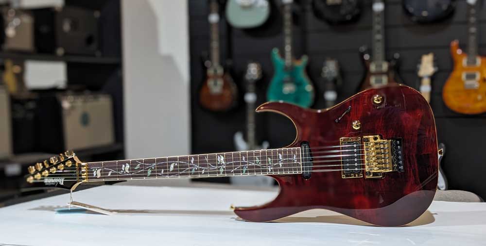 IBANEZ RG8565RCWR J CUSTOM Charmant Wine Red IBANEZ RG8565RCWR J CUSTOM Charmant Wine Red