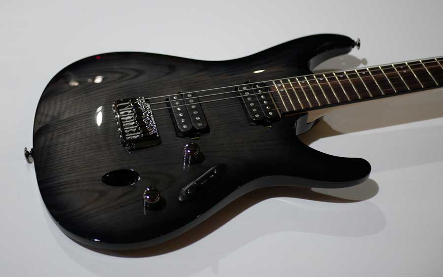 IBANEZ S6621AH Transparent Gray Burst