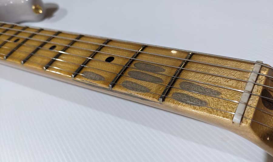 FENDER CUSTOM SHOP 56 STRATOCASTER White Blonde Journeyman Relic