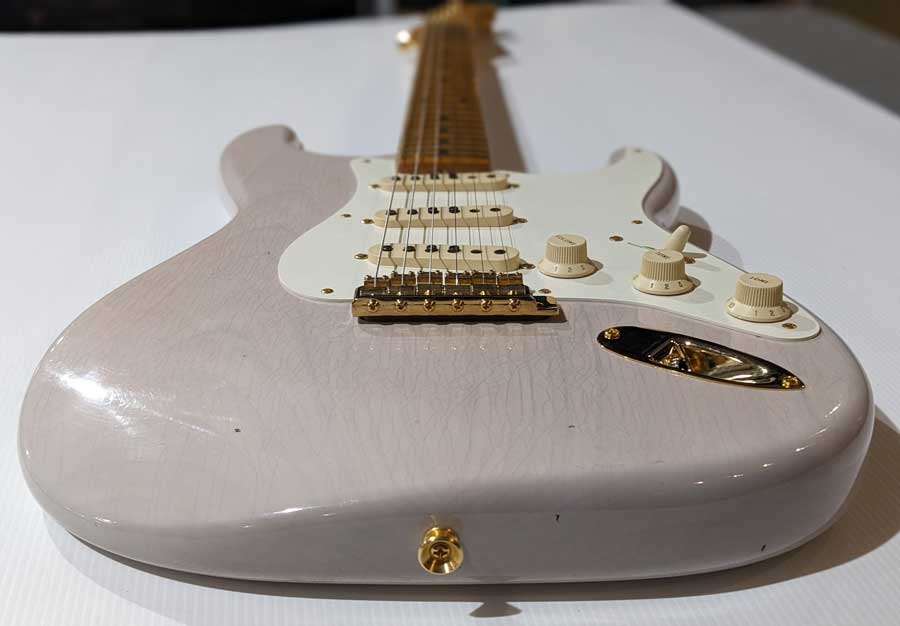 FENDER CUSTOM SHOP 56 STRATOCASTER White Blonde Journeyman Relic