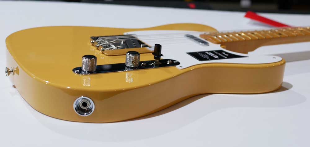 FENDER VINTERA III LATE 50S TELECASTER Maple Butterscotch Blonde