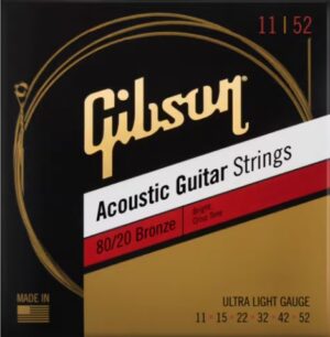 GIBSON SAG-BRW11 Bronze Ultra Light 11-52