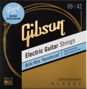 GIBSON SEG-BWR9 Brite Wire Reinforced Ultra Light 9-42