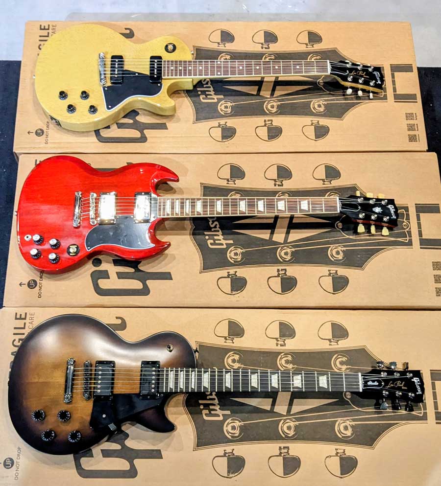 GIBSON Les Paul arrivage 18 04 26 