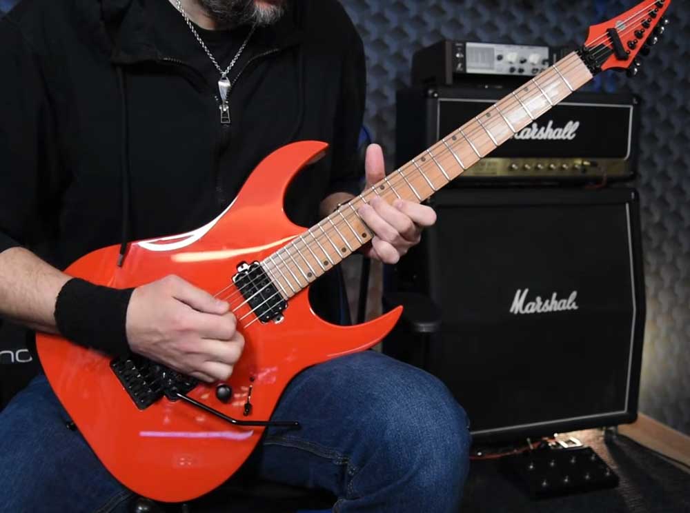 SPIRA GUITARS S401NEO Ferrari Red NEO GEO FANATIC