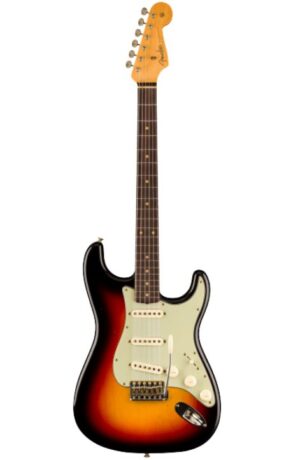 FENDER CUSTOM SHOP 1960 STRATOCASTER Bleached 3 Color Sunburst Journeyman Relic arrivage 07 01 27