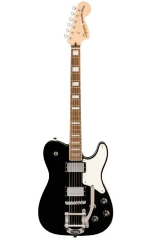 SQUIER PARANORMAL TROUBLEMAKER TELECASTER DELUXE BIGSBY Black arrivage 15 10 26