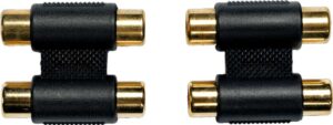 YELLOW CABLE AD15 adaptateurs 2 rca f 2 rca f